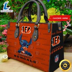 Cincinnati Bengals Stitch Women Leather…