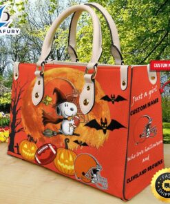 Cleveland Browns NFL Snoopy Halloween…