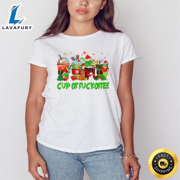 Cup Coffeegrinch Winter Christmas 2023 Shirt