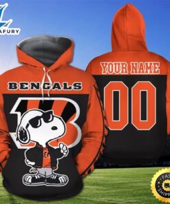 Custom Cincinnati Bengals Snoopy All…
