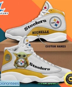 Custom Name Pittsburgh Steelers Baby…