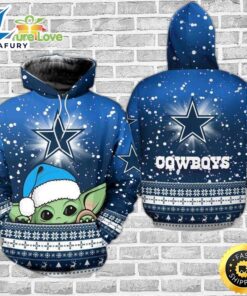 Dallas Cowboys Baby Yoda Christmas…