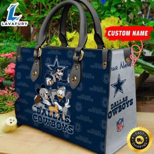 Dallas Cowboys Disney Women Leather Bag