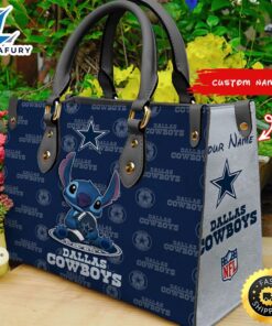 Dallas Cowboys Stitch Women Leather Hand Bag