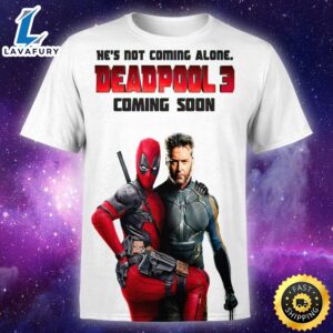 Deadpool 3 2024 Movie Poster For Fans Unisex T-shirt