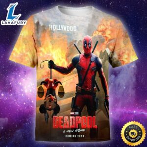 Deadpool 3 Fan Casting On Mycast All Over Print 3D T-shirt