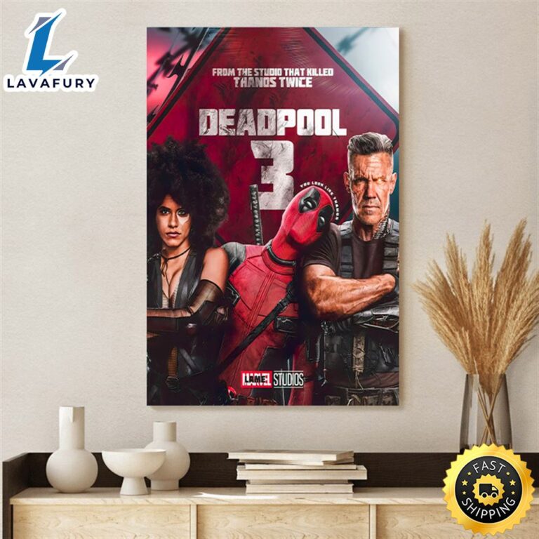 Deadpool 3 Poster Canvas   Lavafury