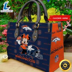 Denver Broncos Minnie Women Leather…