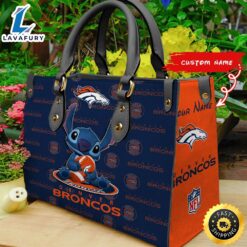 Denver Broncos Stitch Women Leather…