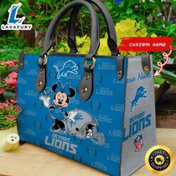 Detroit Lions Minnie Women Leather…