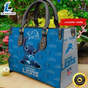 Detroit Lions Stitch Women Leather…