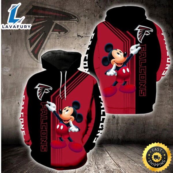 Disney Mickey Atlanta Falcons 22 Nfl Gift For Fan 3d All Over Print Shirt
