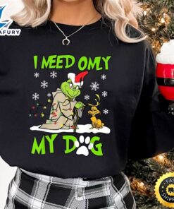 Dog Grinch Christmas Sweatshirt, I…