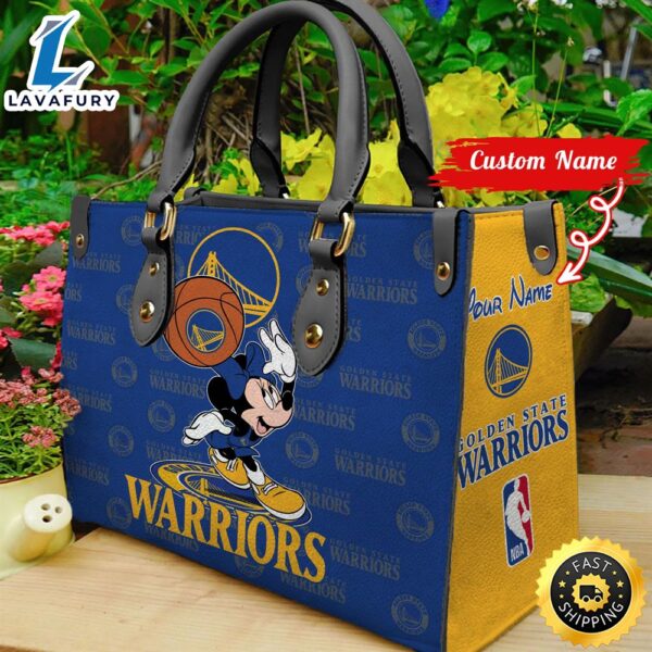 Golden State Warriors NBA Minnie Women Leather Hand Bag