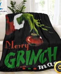Grinch Blanket Merry Grinchmas Christmas…