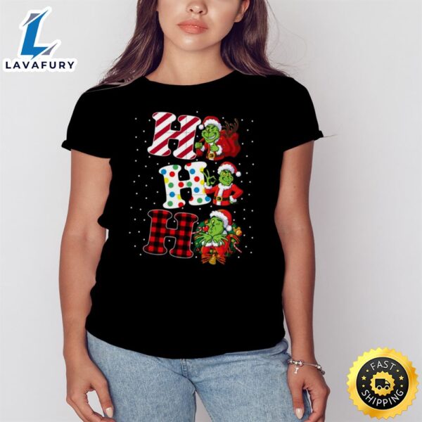 Grinch Ho Ho Ho Christmas 2023 Design Shirt