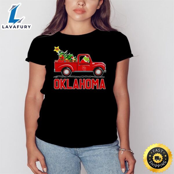 Grinch Oklahoma Sooners Driving Car Shirt