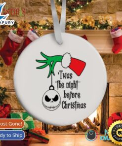 Grinch ‘Twas The Nightmare Before Christmas Ornament