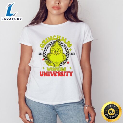 Grinch Whoville University Est 1957 Shirt