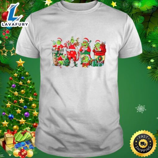 Grinchmas Latte Coffee Christmas 2023 Shirt