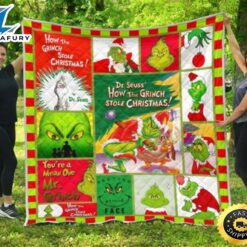 Hallmark Fleece Christmas Movie Grinch…