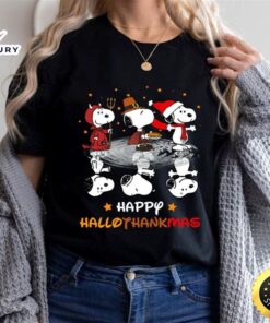 Happy Snoopy Peanuts Thanksgiving Tshirt