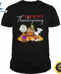 Happy Thanksgiving Halloween Snoopy Charlie…