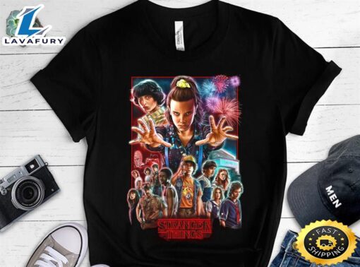 Hawkins Will Fall Stranger Things Season Poster 2024 Shirt