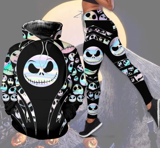 Hologram Jack Skellington Combo Hoodie & Legging