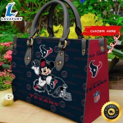 Houston Texans Mickey Women Leather…