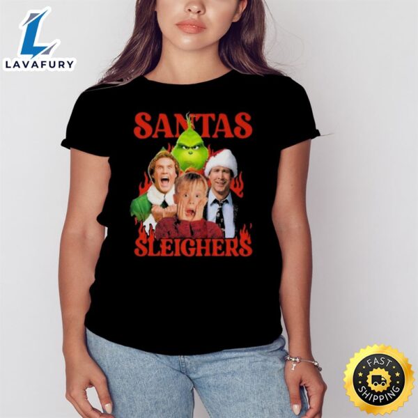 How The Grinch Stole Christmas Santas Sleighers 2023 T-Shirt