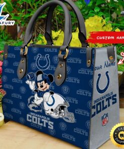 Indianapolis Colts Mickey Women Leather…