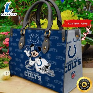 Indianapolis Colts Mickey Women Leather…