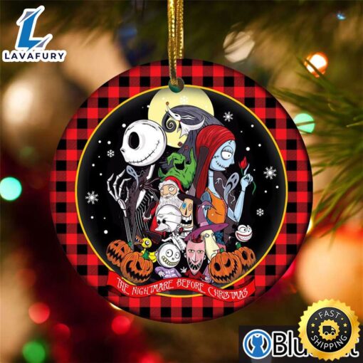 Jack And Sally The Nightmare Before Christmas Ornament