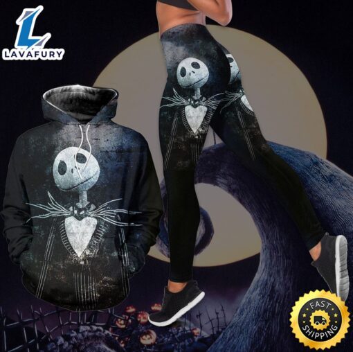 Jack Skellington Combo Hoodie & Leggings Set