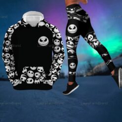 Jack Skellington Faces Combo Hoodie…