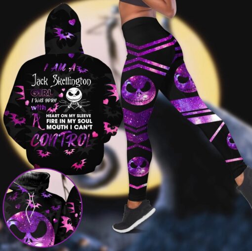 Jack Skellington Girl Combo Hoodie & Legging