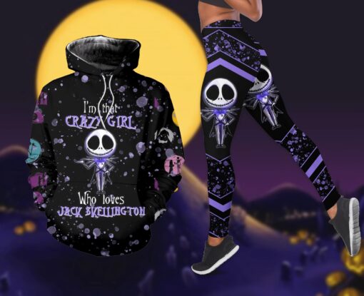 Jack Skellington Girl Combo Hoodie & Legging