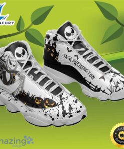 Jack Skellington Halloween Air Jordan 13 Sneakers Best Gift For Family