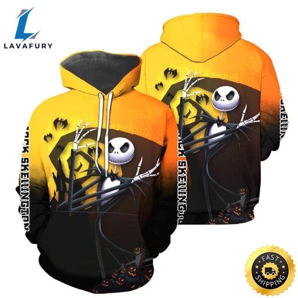 Jack Skellington Hoodie 3D All Over Printed Shirts For Men And Women 494