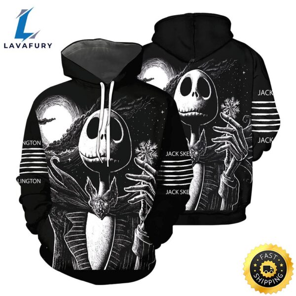 Jack Skellington Hoodie 3D All Over Printed Shirts For Men And Women 499