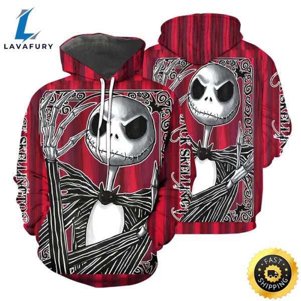 Jack Skellington Hoodie 3D All Over Printed Shirts For Men And Women 501