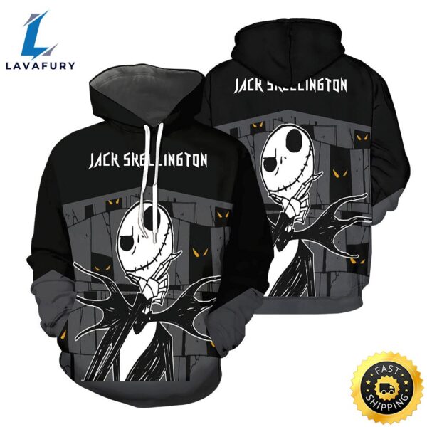 Jack Skellington Hoodie 3D All Over Printed Shirts For Men And Women 502