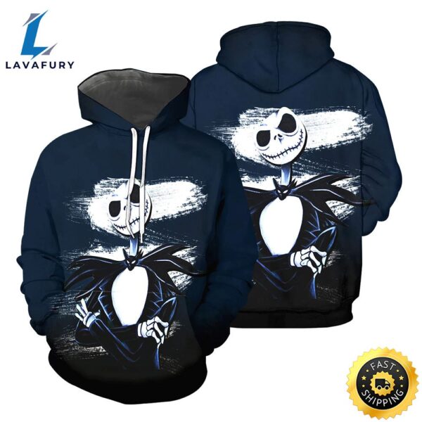 Jack Skellington Hoodie 3D All Over Printed Shirts For Men And Women Gift