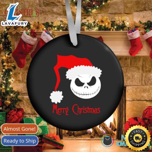 Jack Skellington Merry Christmas Nightmare Before Ornament