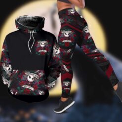 Jack Skellington Roses Combo Hoodie…