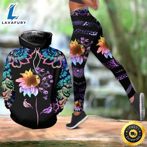 Jack Skellington Sunflower Combo Hoodie & Legging 583