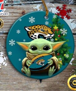 Jacksonville Jaguars Baby Yoda Christmas…