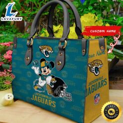 Jacksonville Jaguars Mickey Women Leather…