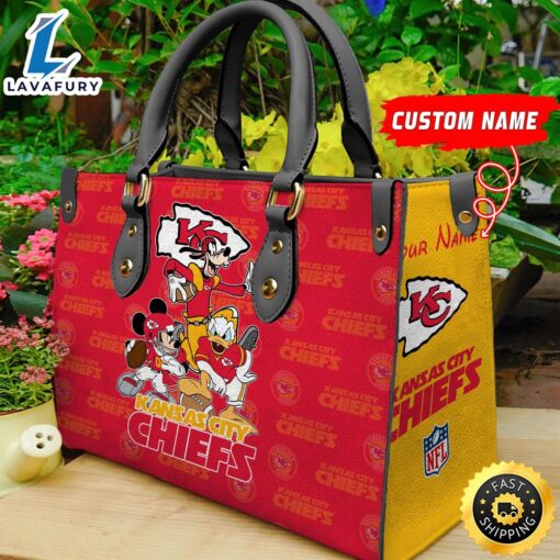 Kansas City Chiefs Disney Women Leather Bag